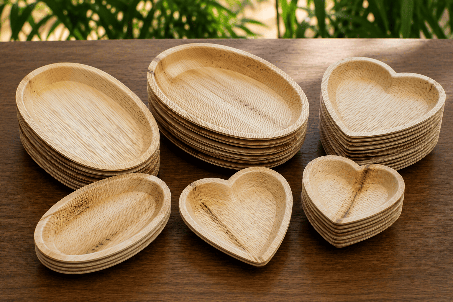 Areca plates party pack